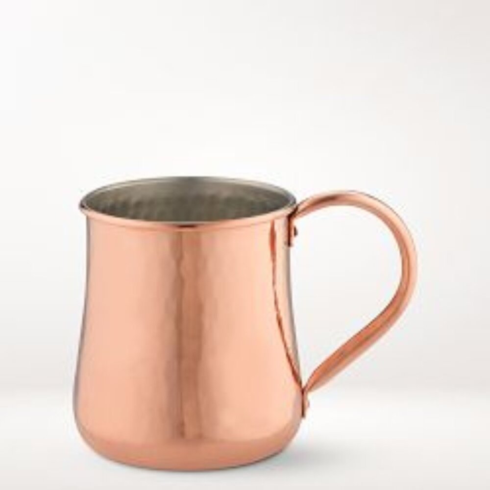 Williams Sonoma Set of 2 Hammered Copper Mugs Moscow Mule